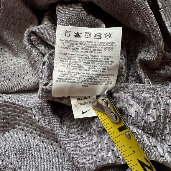 Washington State Cougars Nike Team Football Jersey XXL Y2K Silver Gray #10 - Picture 8 of 13